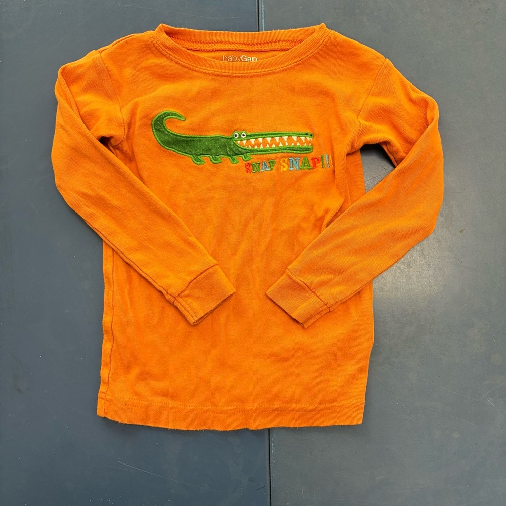 BABY GAP Vintage Boys Long Sleeve T-Shirt